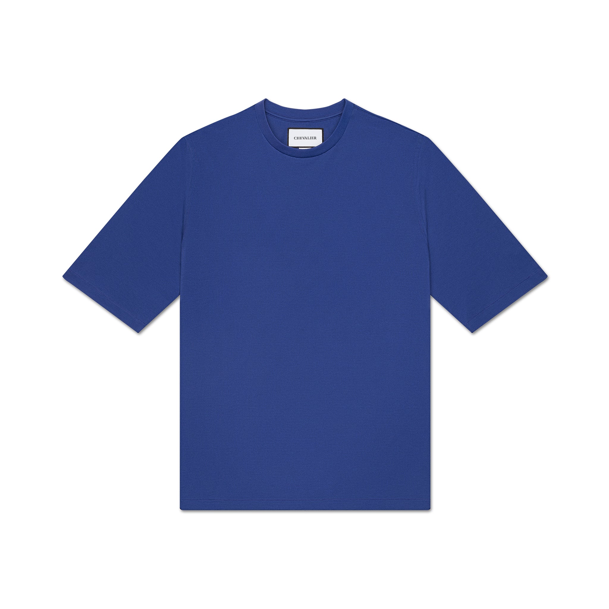Spectrum Blue Long-Sleeved Pique T-Shirt – shopchevalier