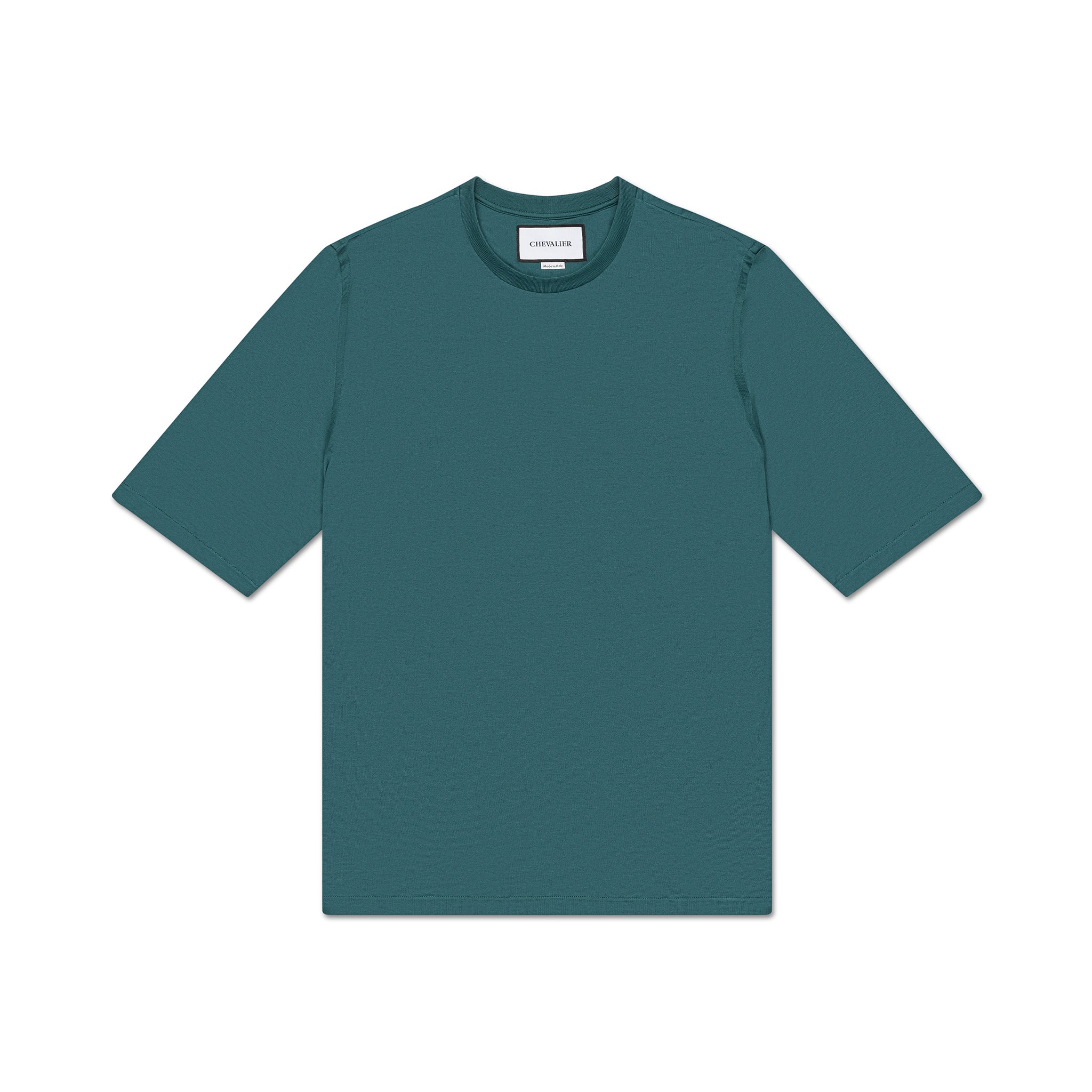 Teal Green Short-Sleeved Jersey T-Shirt
